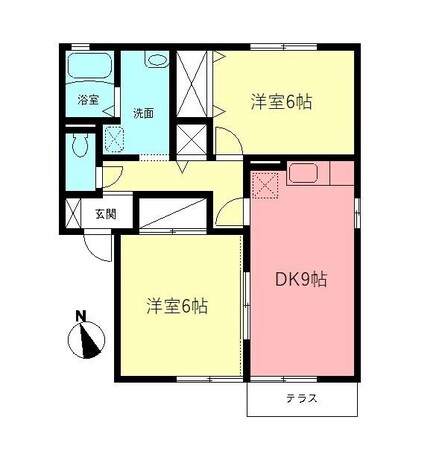 サンモールCの物件間取画像